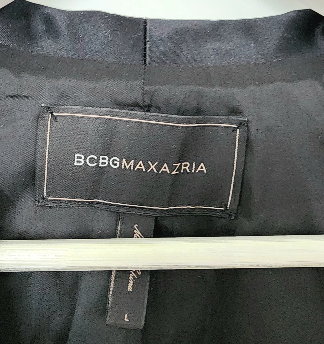 BCBGMAXAZRIA Black Sleeveless Blazer Vest - photo 3