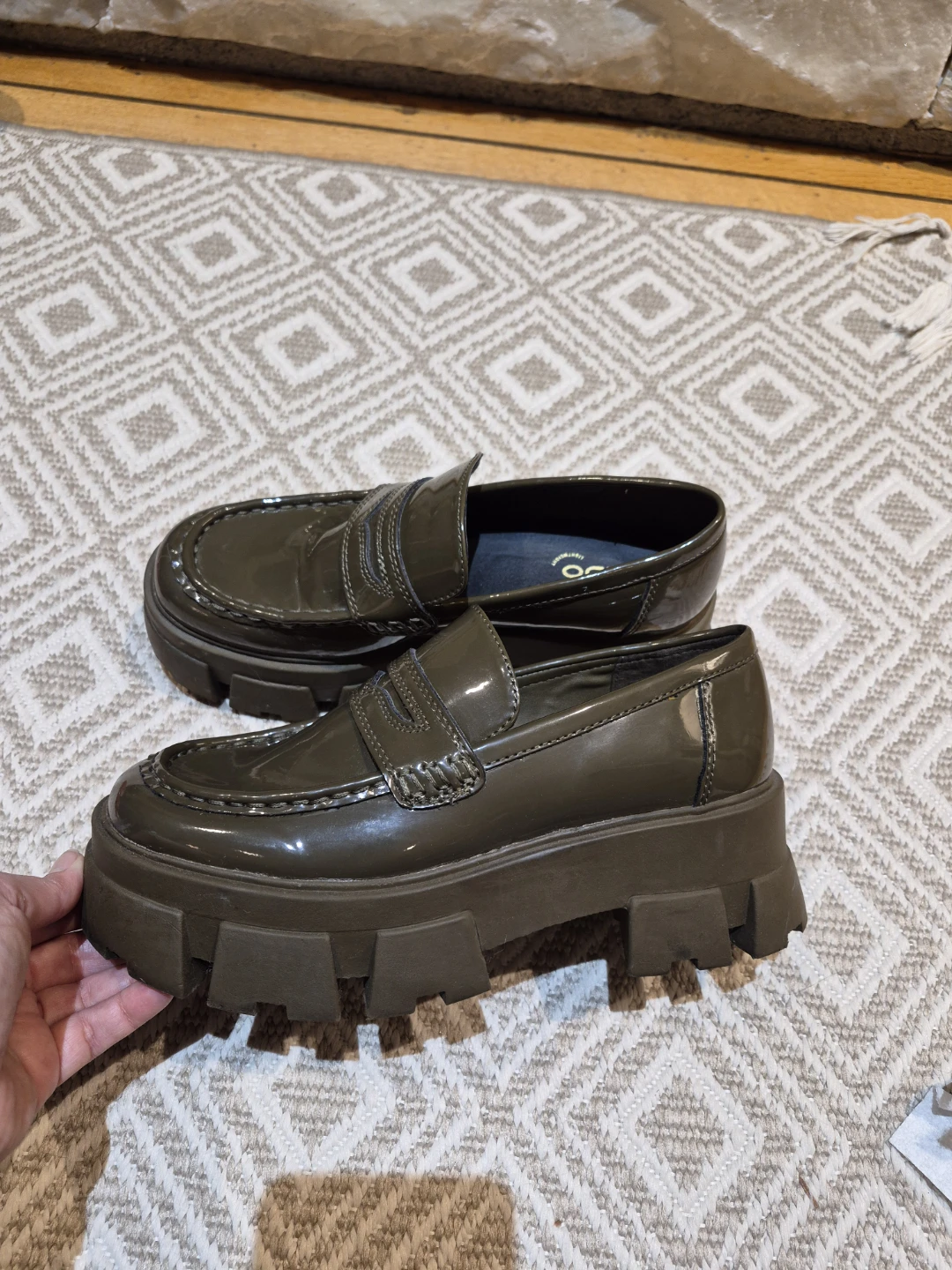 ALDO Patent Chunky Loafers - photo 2