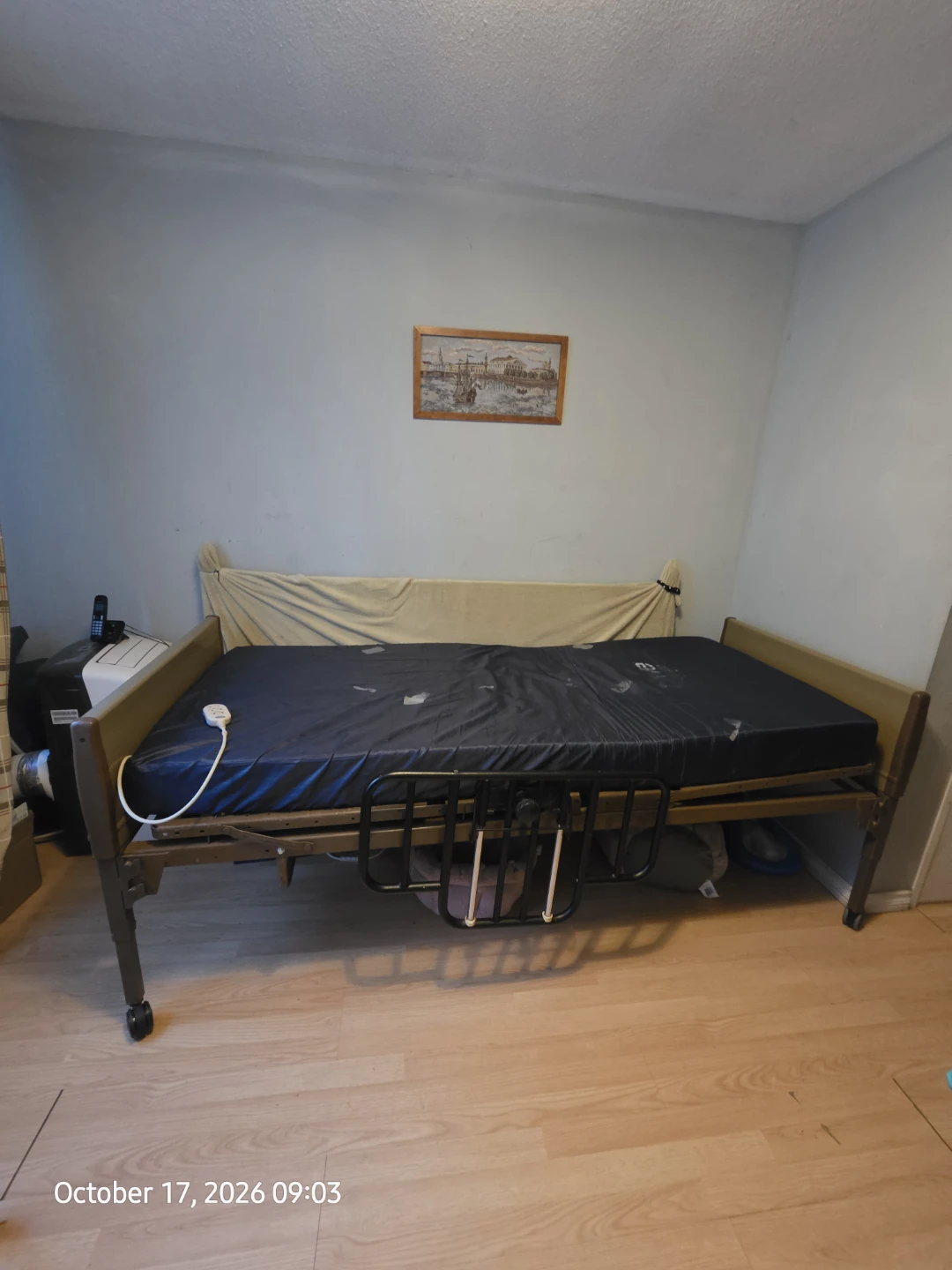 Adjustable Drive  Electric Hospital Bed with Side Rail - photo 3