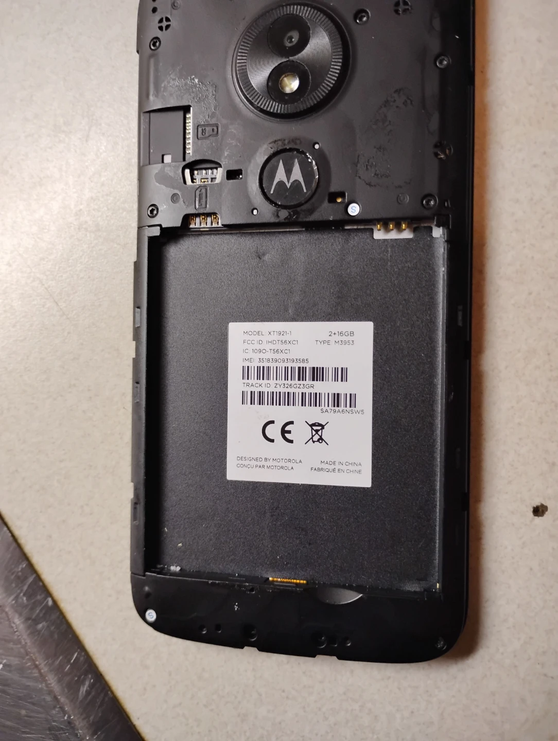 Motorola Smartphone.No battery - photo 3