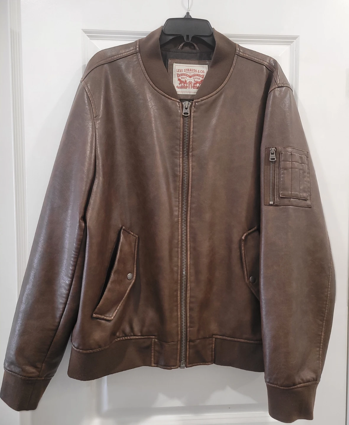 Levi's Brown Bomber Jacket XL