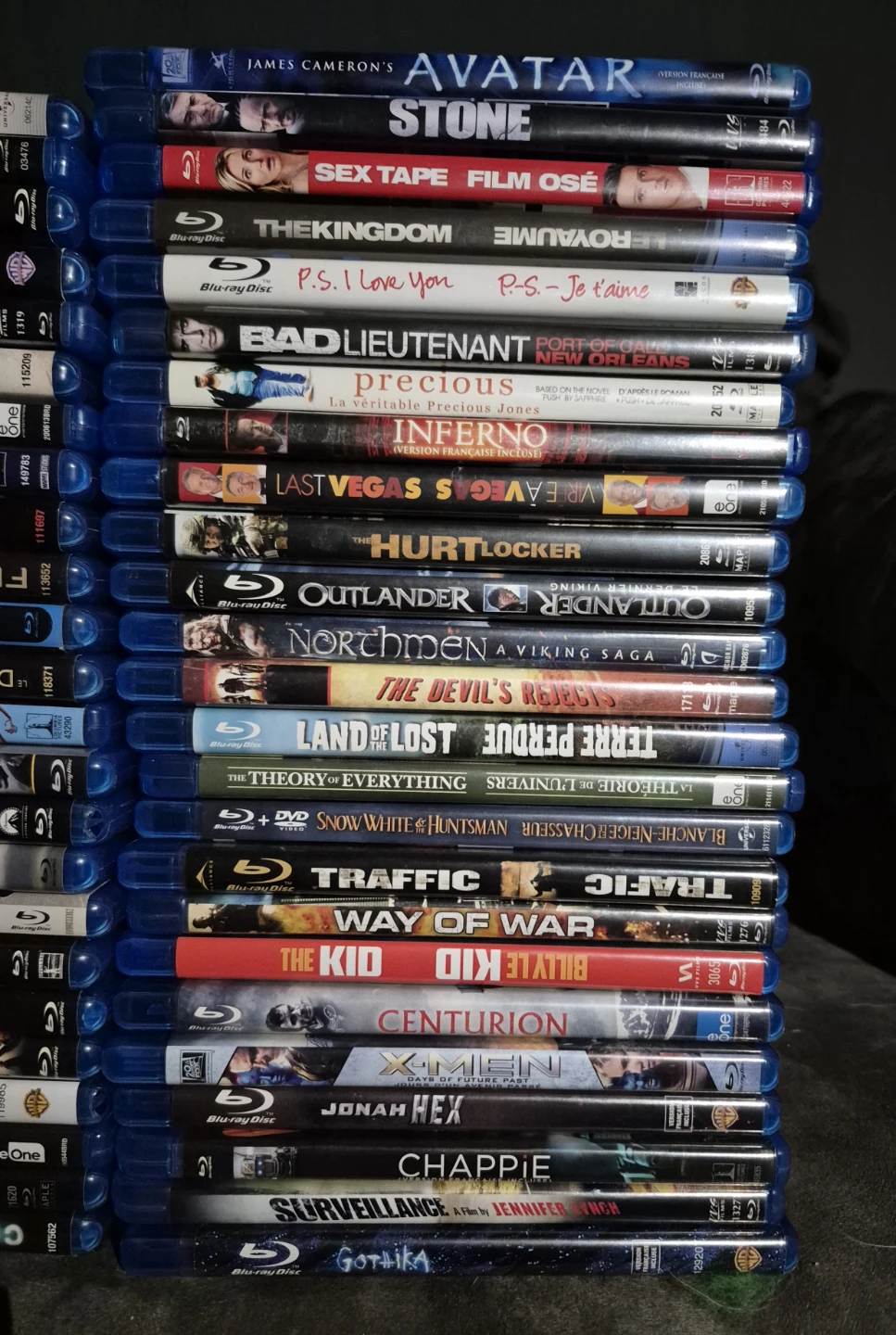Collection of Blu-ray Movies (Single Bluerays)