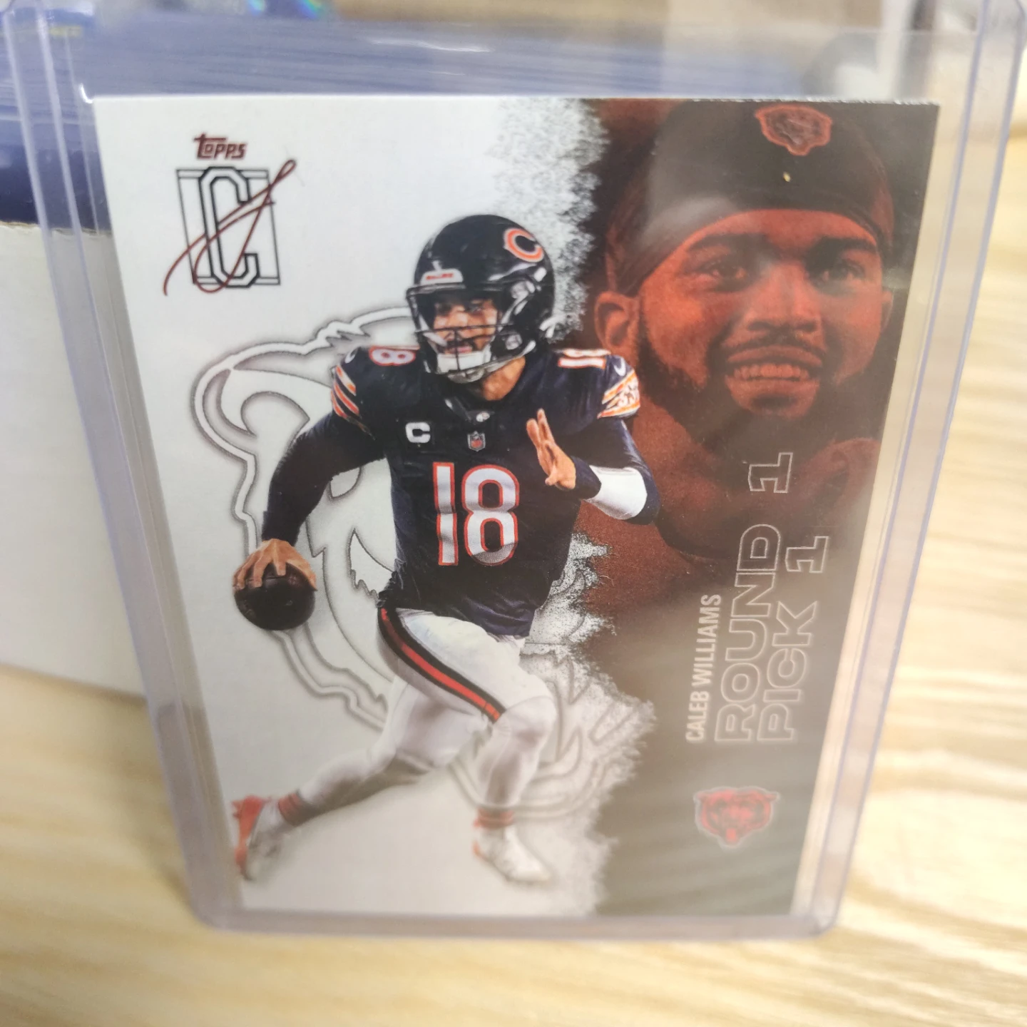 4 Cards Chicago Bears NFL - photo 4