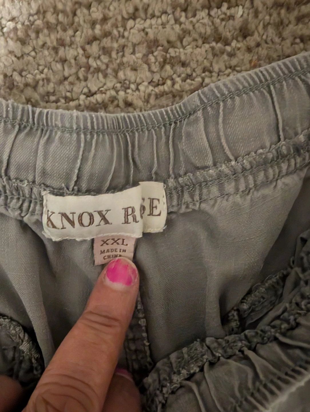 Knox Rose Grey Joggers - photo 2