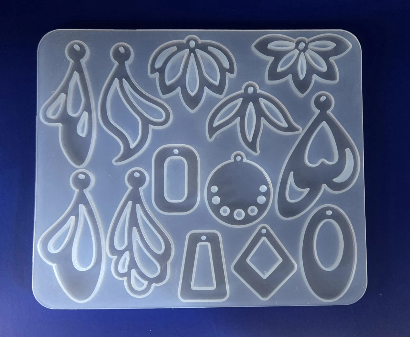 Silicone Earring Resin Molds