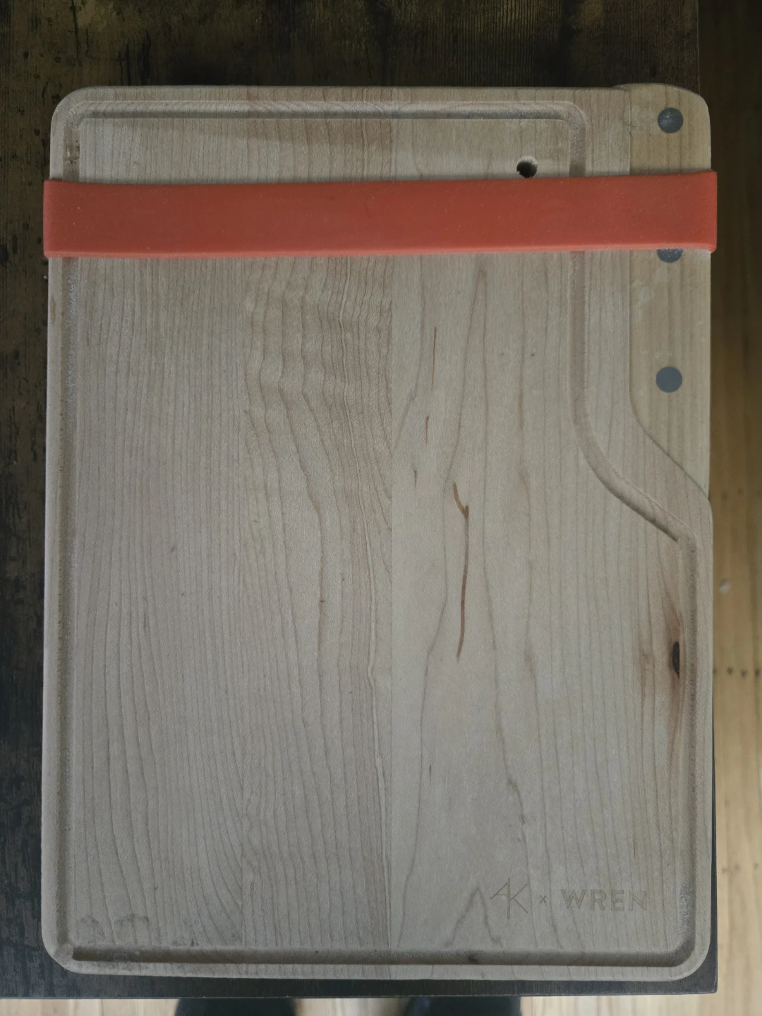 K x WREN Maple Wood cheese and charcuterie board
