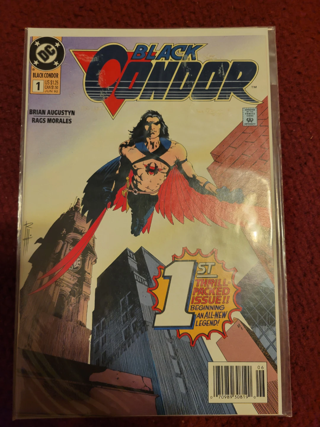 Black Condor #1 DC Comic Book June 1992