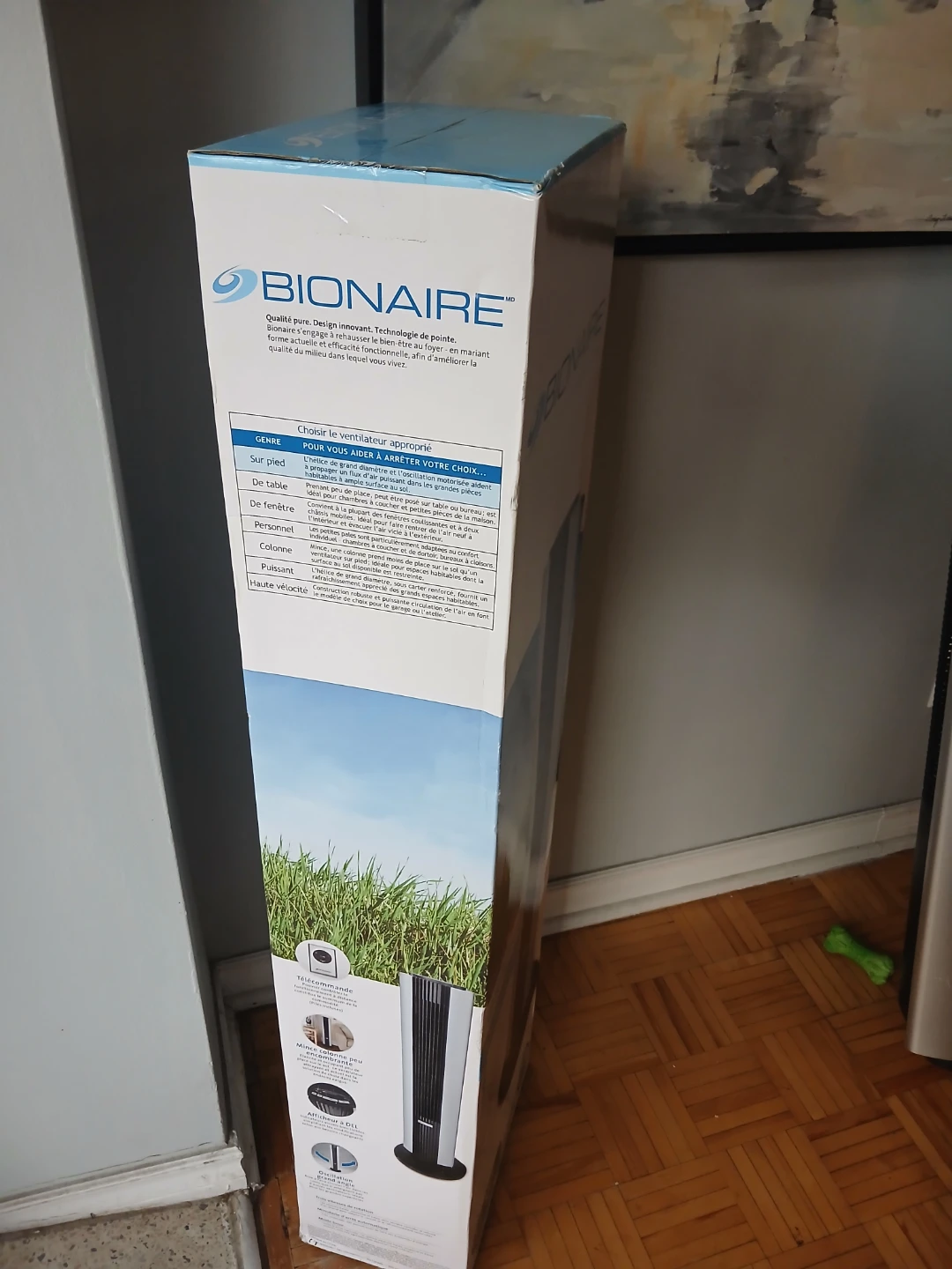 Bionaire Remote Control Tower Fan - photo 2