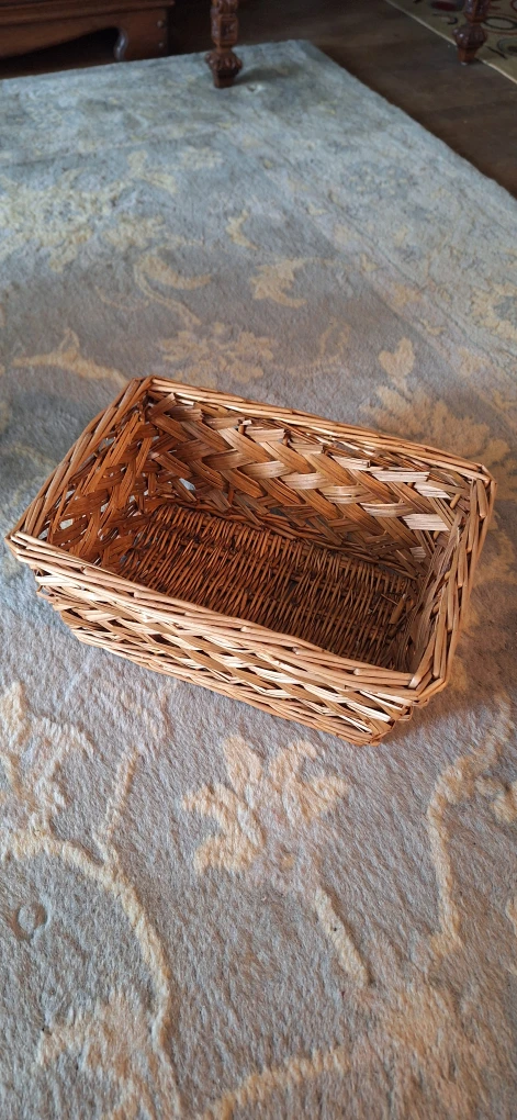 Woven Wicker Storage Basket - photo 3