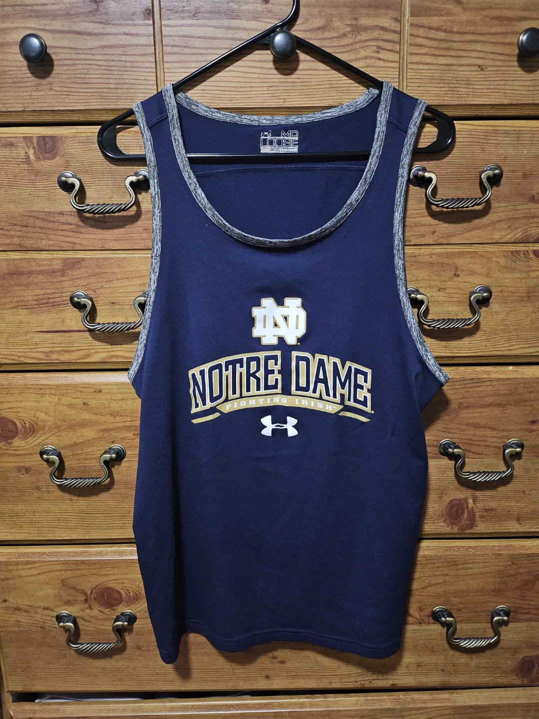 Under Armour Notre Dame Fighting Irish HeatGear Tank Top