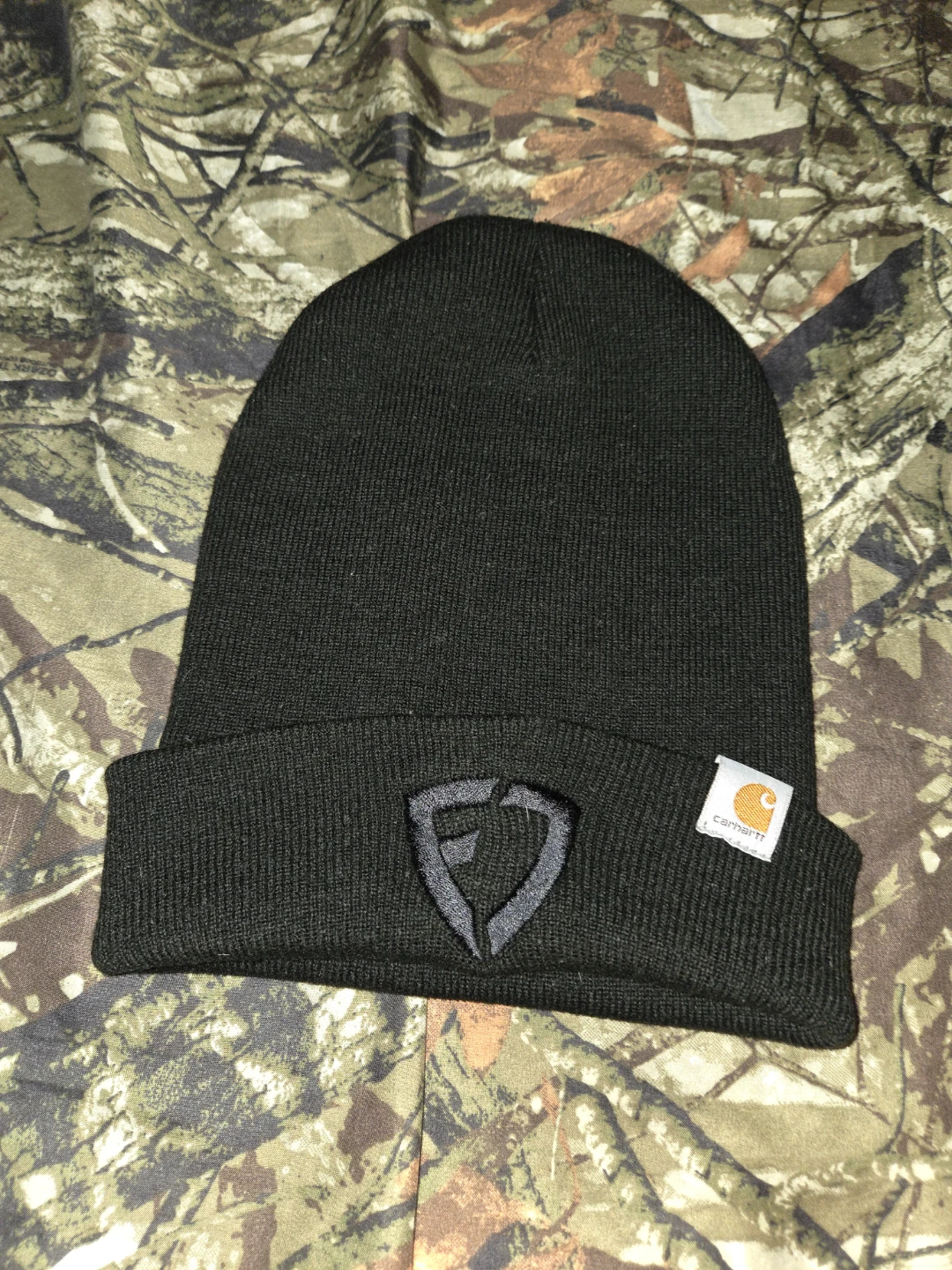 Carhartt + FanDuel Black Beanie  Hat in an Adult/ OS