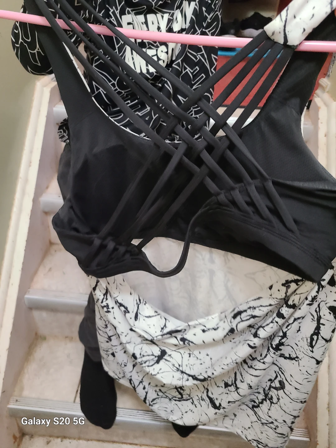 Paint Splatter Design Athletic Tank Top - photo 2