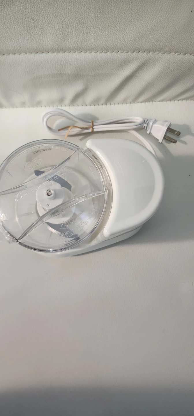 White Electric Food Chopper - photo 2