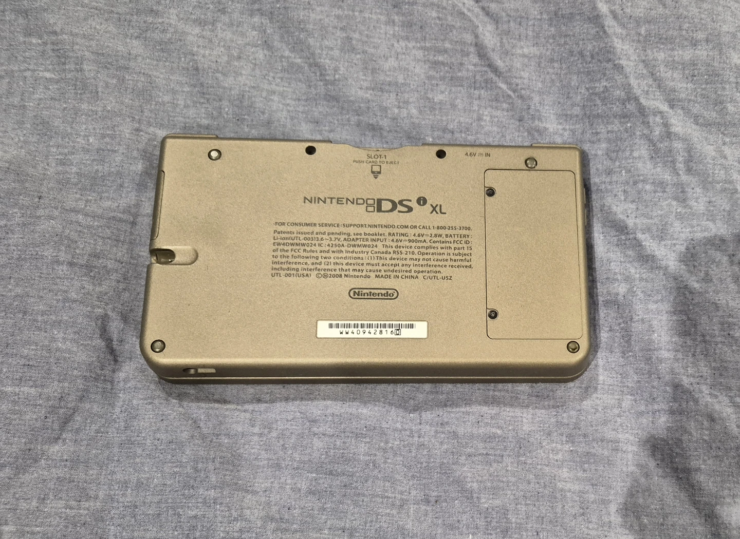 Nintendo DSi XL - Brown (for parts) - photo 3