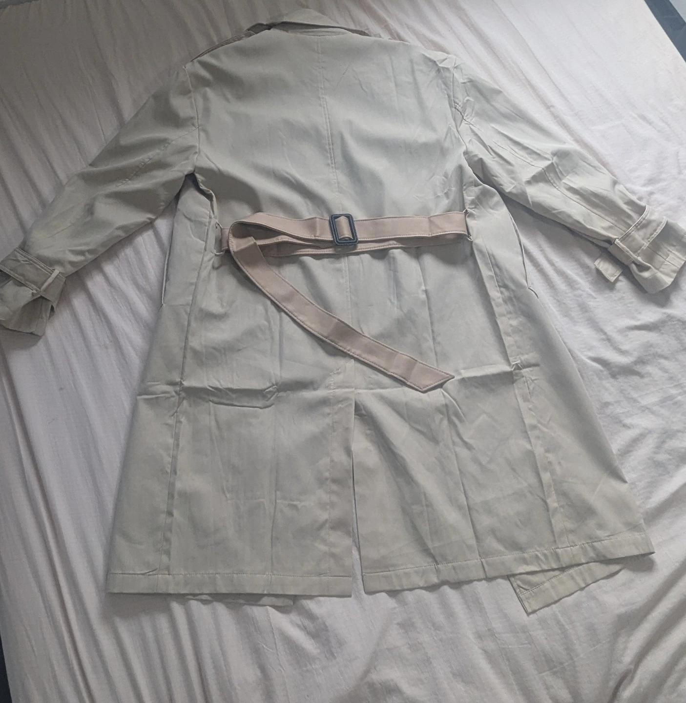 Beige Trench Coat (Excellent Condition) - Size M/L - photo 4