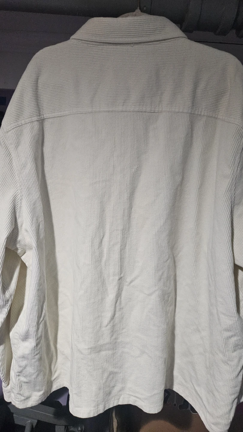 Flag & Anthem Cream Corduroy Shirt - photo 4