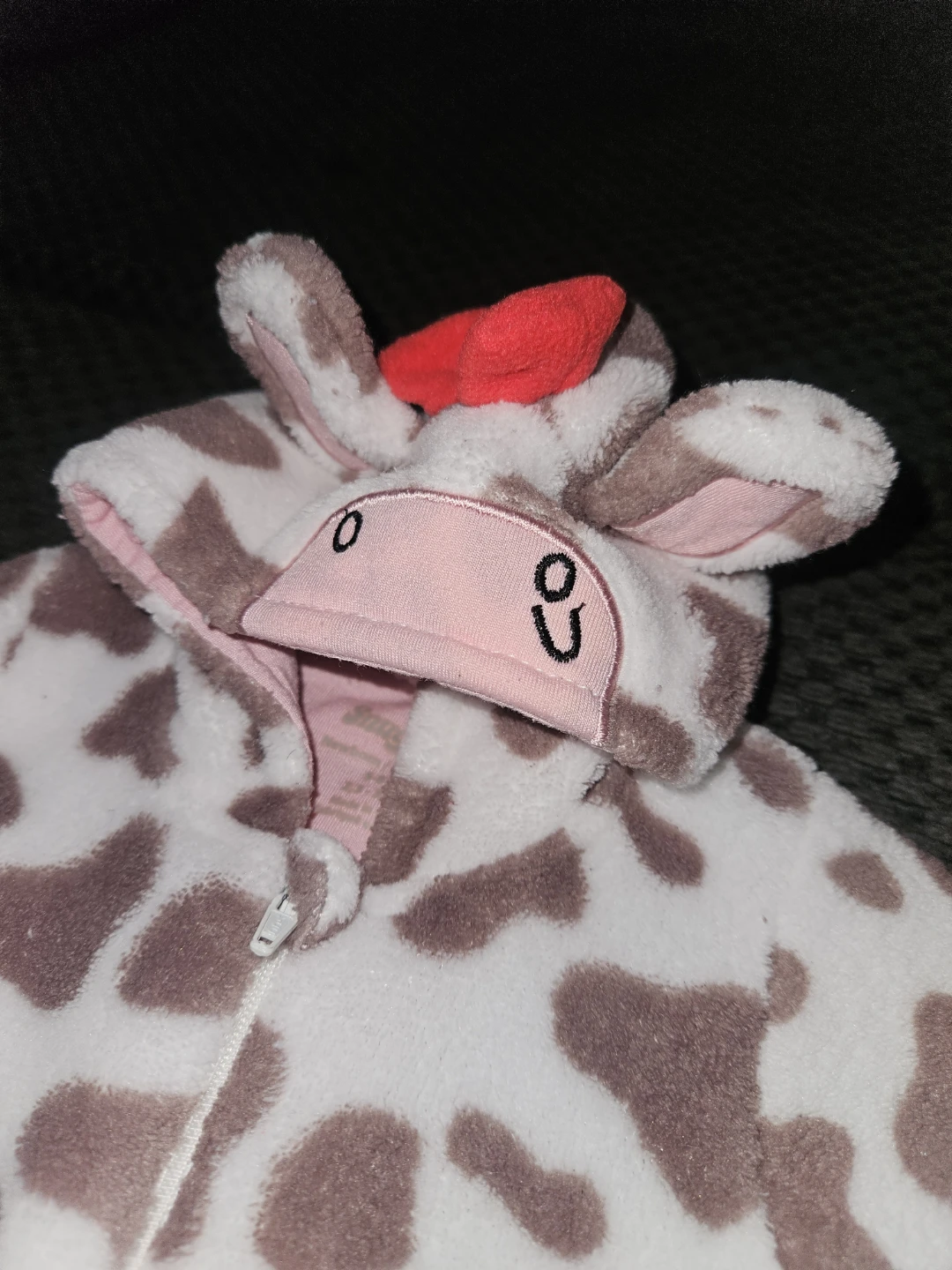 Snugabye Newborn Cow Onesie - photo 3