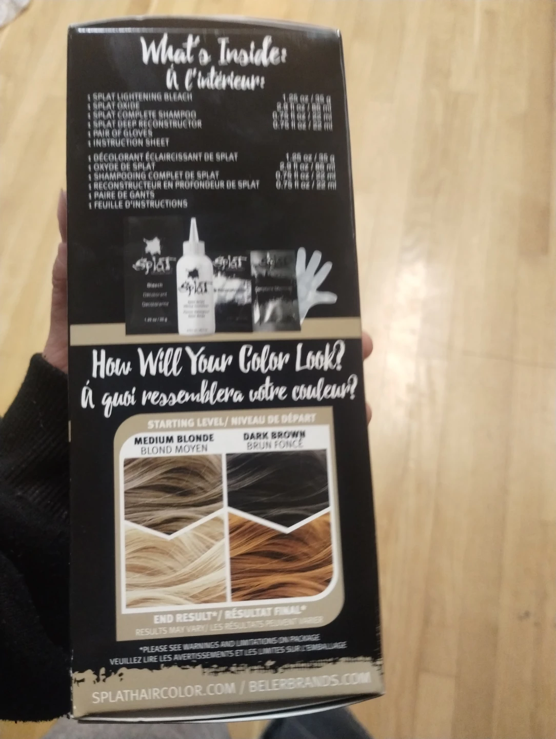 Splat Lightening Bleach Hair Kit - photo 4