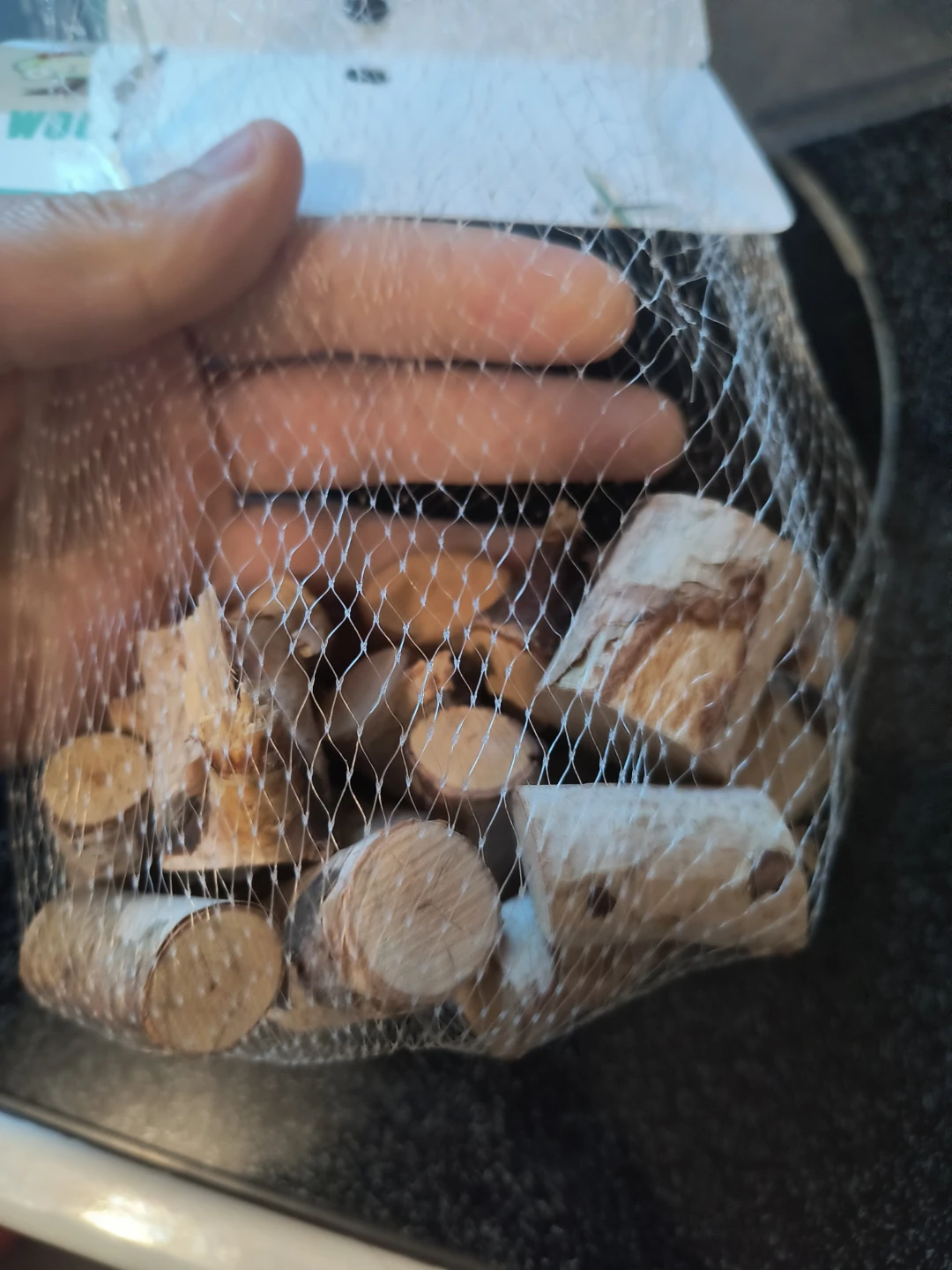 Opened Natural Wood