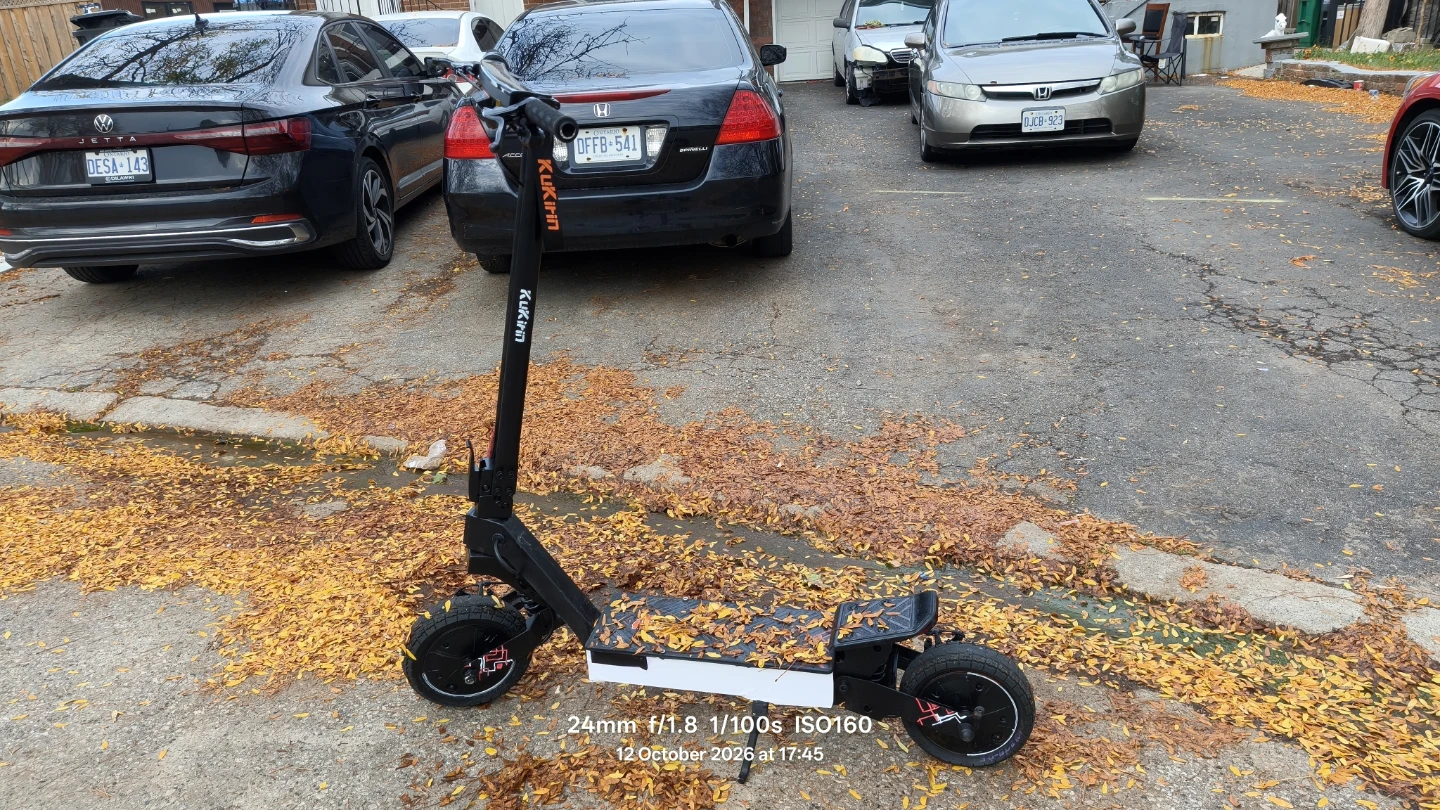 Kukirin G2 Ultra Electric Scooter LOW MILEAGE! Trades accepted - photo 3