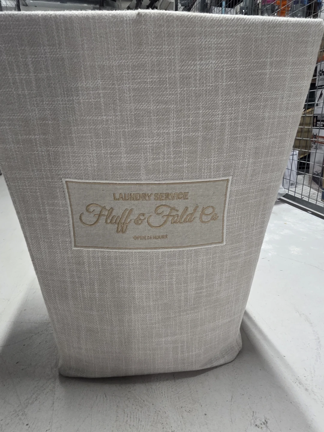 Fluff & Fold Co. Fabric Laundry Hamper - photo 5