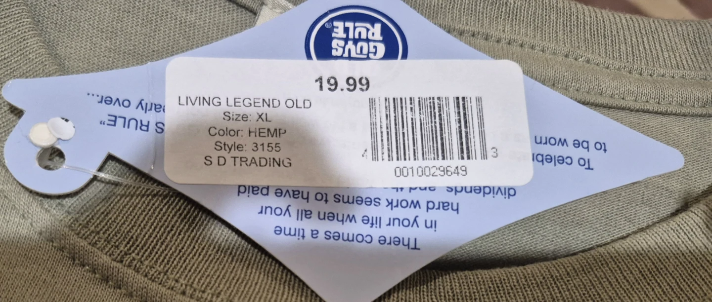 Olive Old Guys Rule XL T-Shirt (Skokie) - photo 5