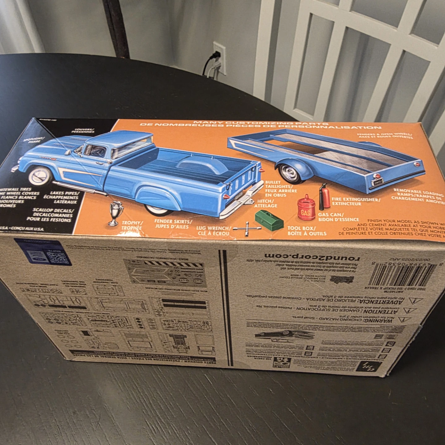 AMT 1960 Ford F-100 Pickup Model Kit - photo 4