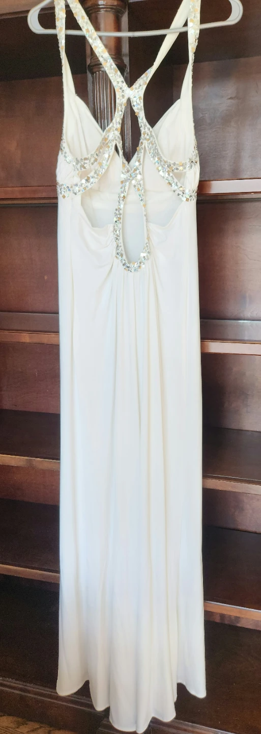 Laura sequin backless maxi dress . Size Medium