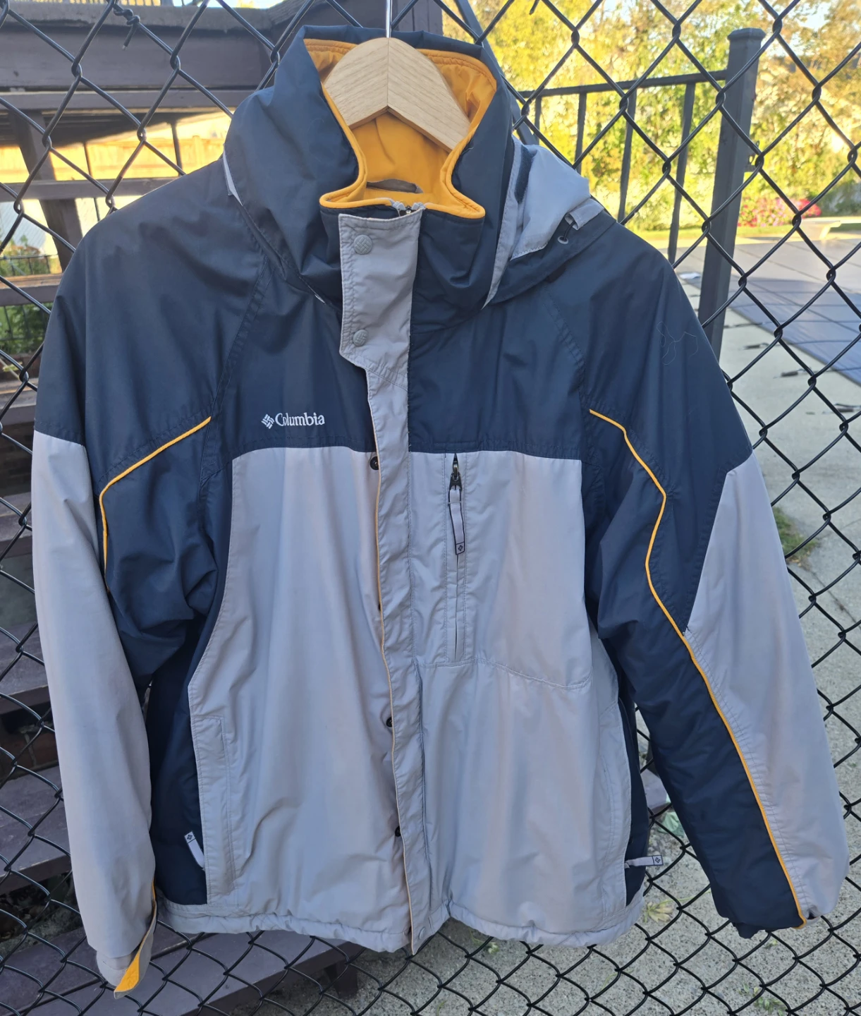 Columbia LARGE Men's Thermal Coat.  Steens Mountain Full Zip.