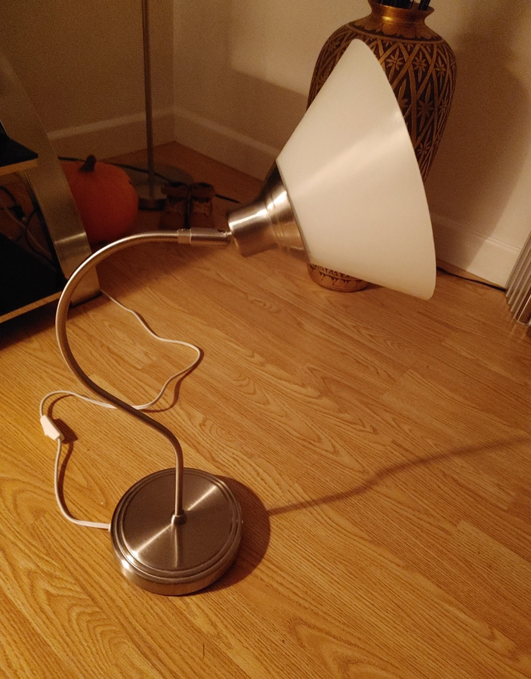 Brushed Nickel Table Lamp - photo 4