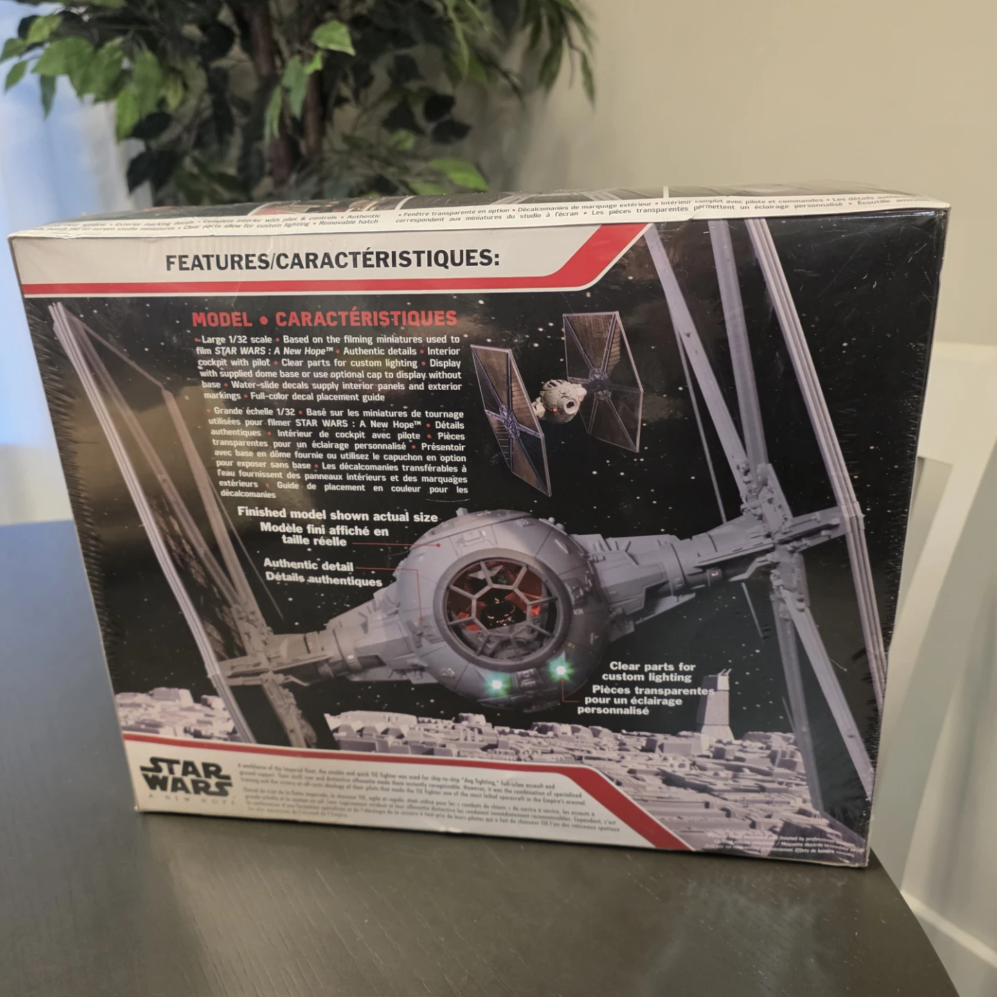 AMT Star Wars TIE Fighter 1:32 Scale Model Kit - photo 2