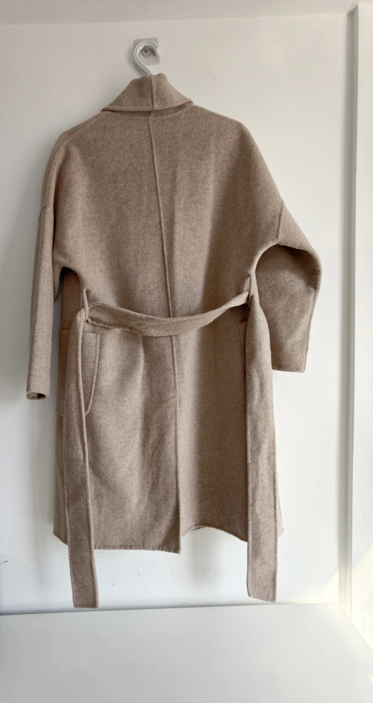 Quaint Beige Open Front Coat XS - photo 2