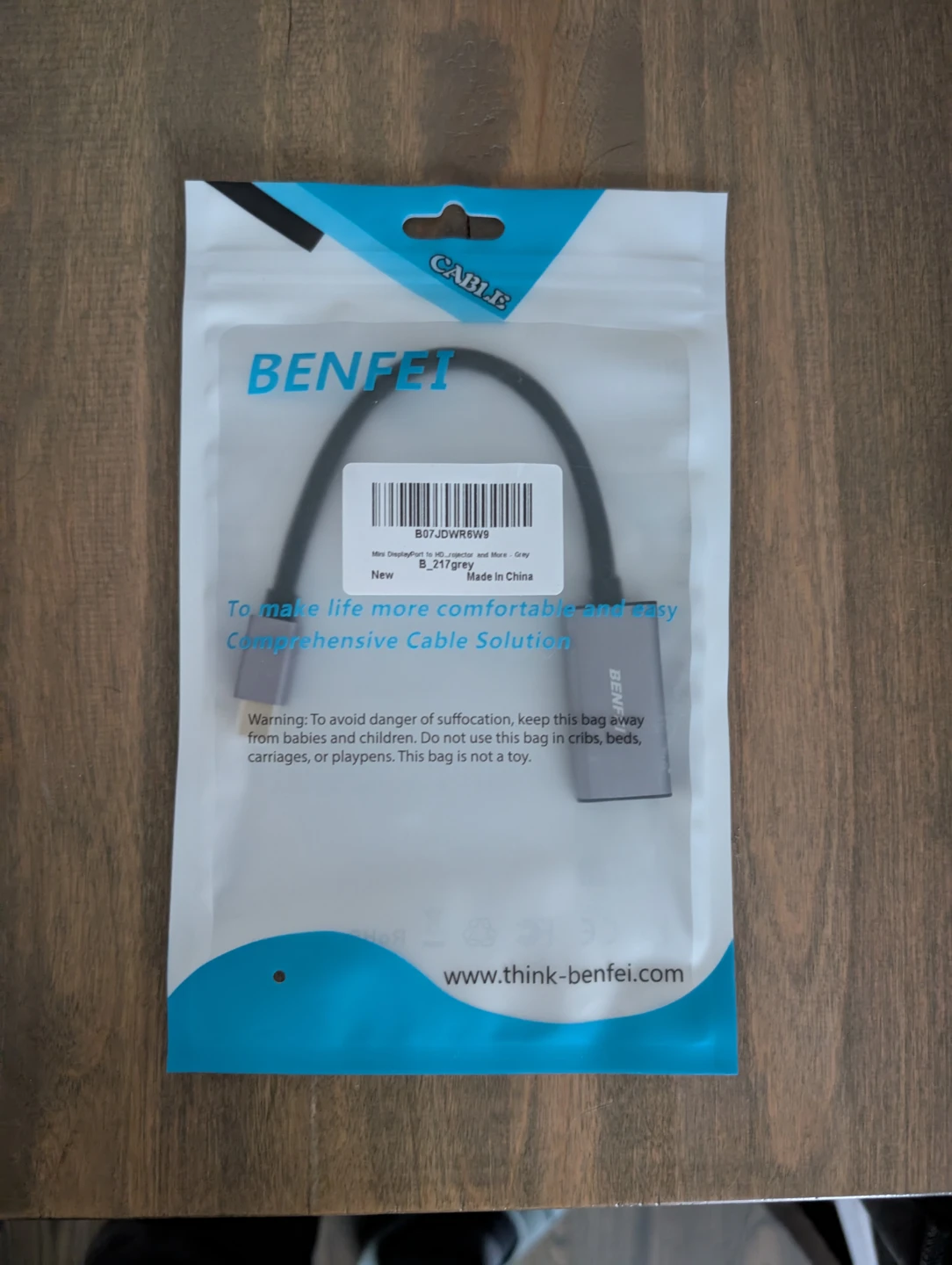 Benfei Mini DisplayPort to HDMI Adapter
