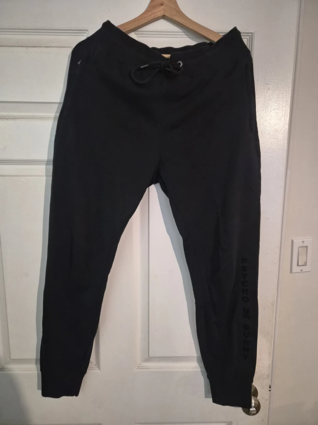 Psycho Bunny Black Sweat Pants