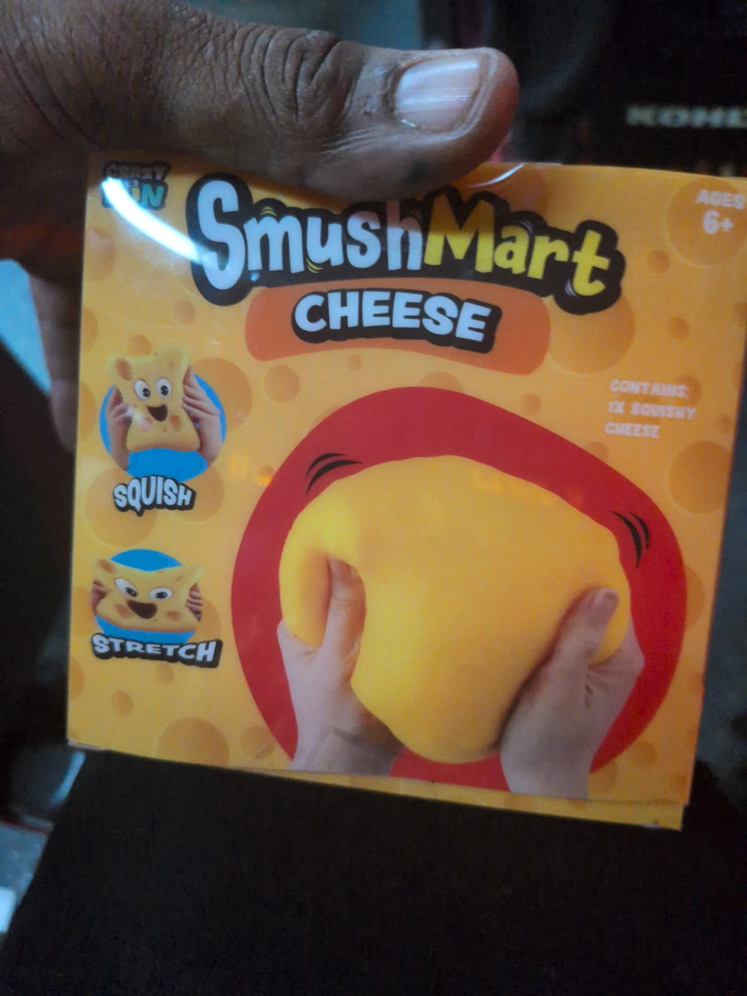 SmushMart Cheese Squishy Toy