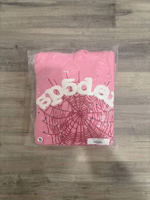 Pink Sp5der Hoodie