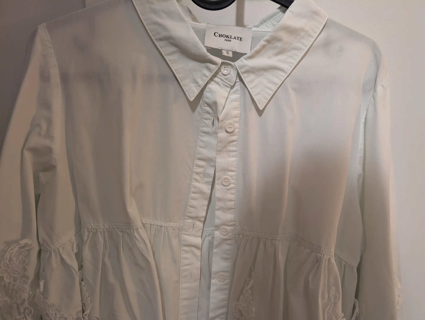 Choklate Paris White Lace Blouse - photo 4
