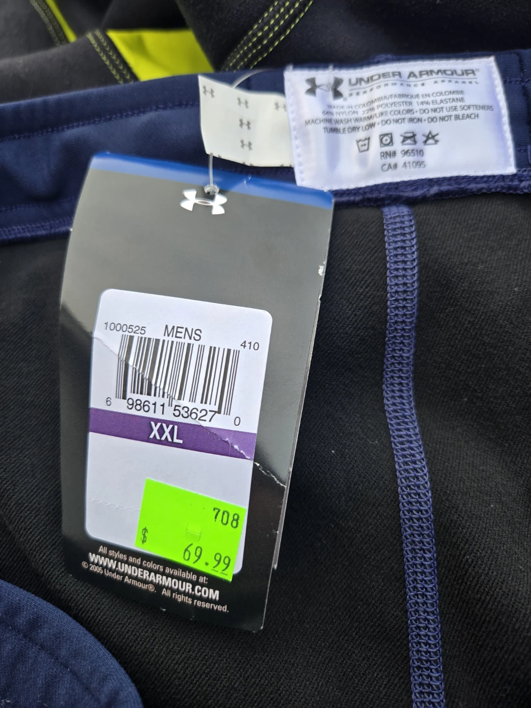 COLDGEAR Under Armour Men's 2XL/XXL Compression Leggings. 3pair. - photo 4