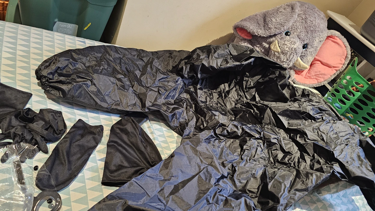 Inflatable black costume - photo 2
