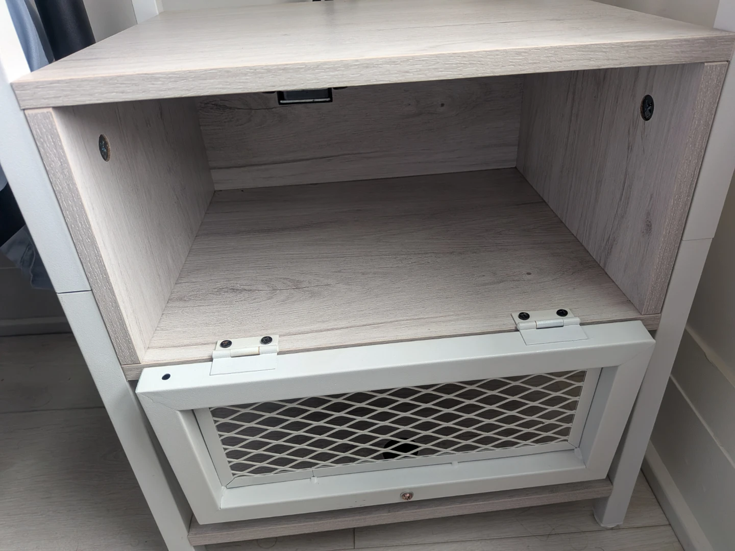 Move out sale: Nightstand with Integrated Power Outlets - photo 3