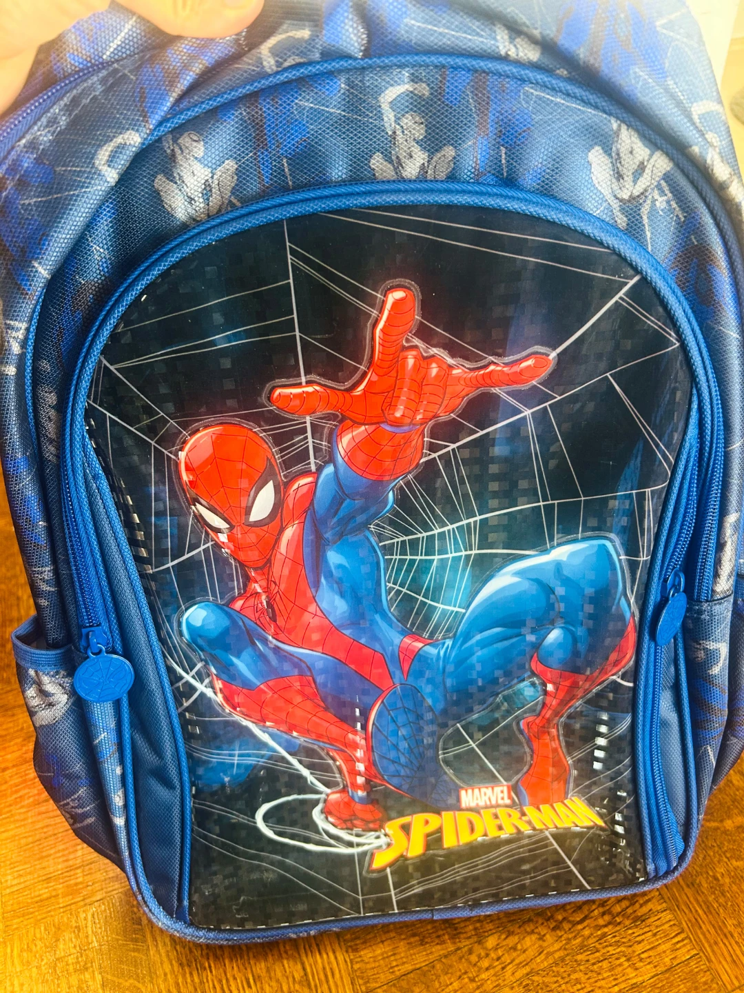 Marvel Spider-Man Kids Backpack with Bonus Keychain