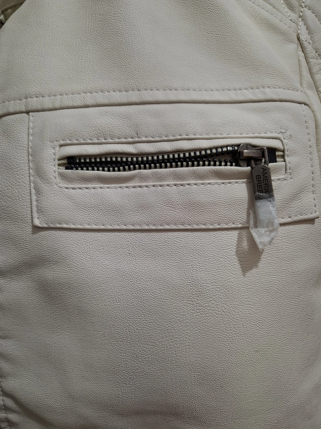 American Breed Quilted White Jacket - photo 4