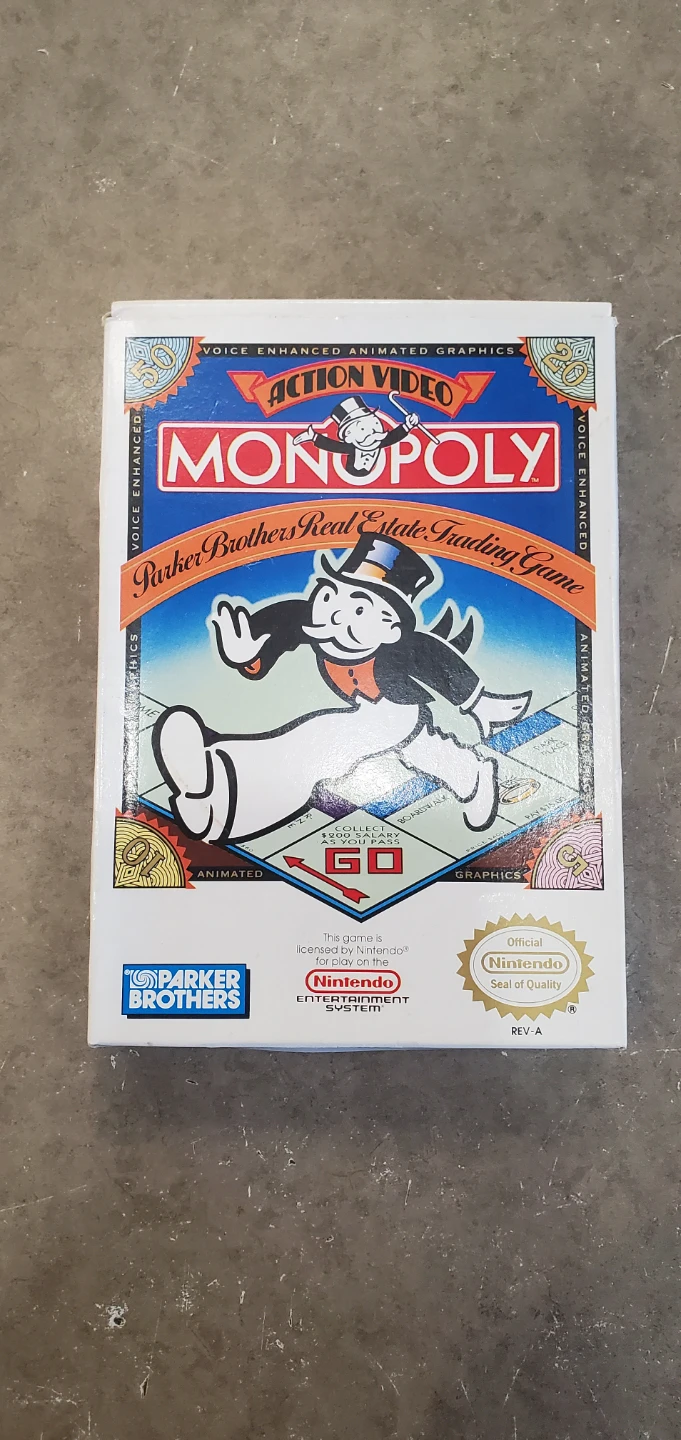 Monopoly for Nintendo Entertainment System
