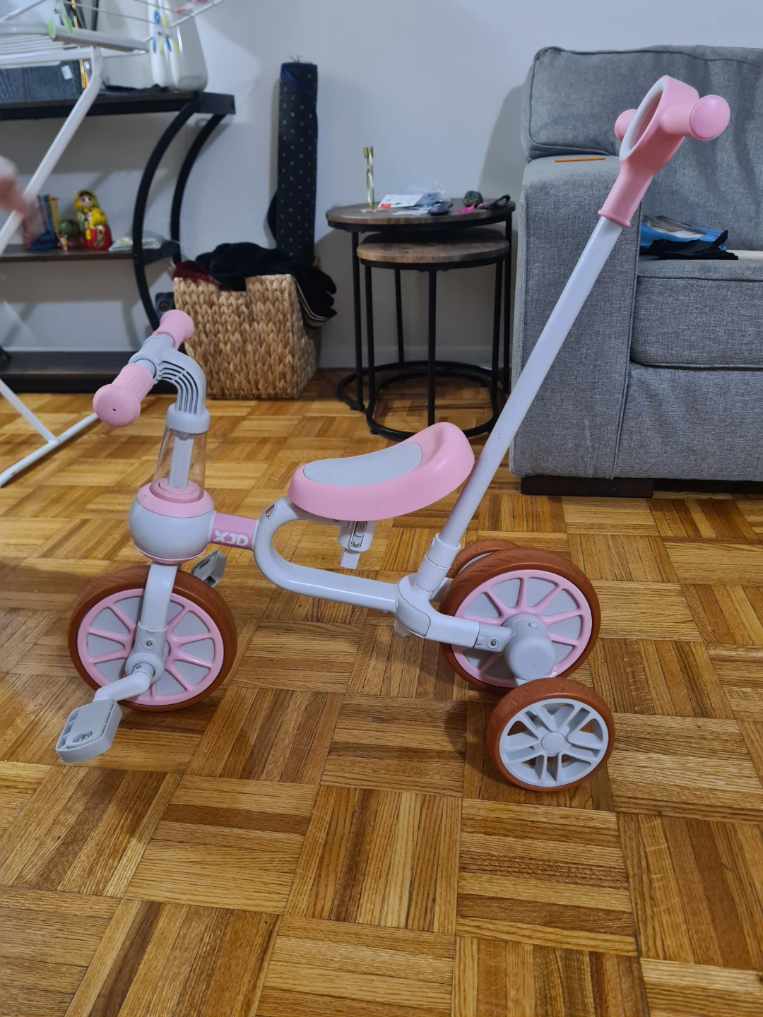 XJD Toddler Tricycle in Pink