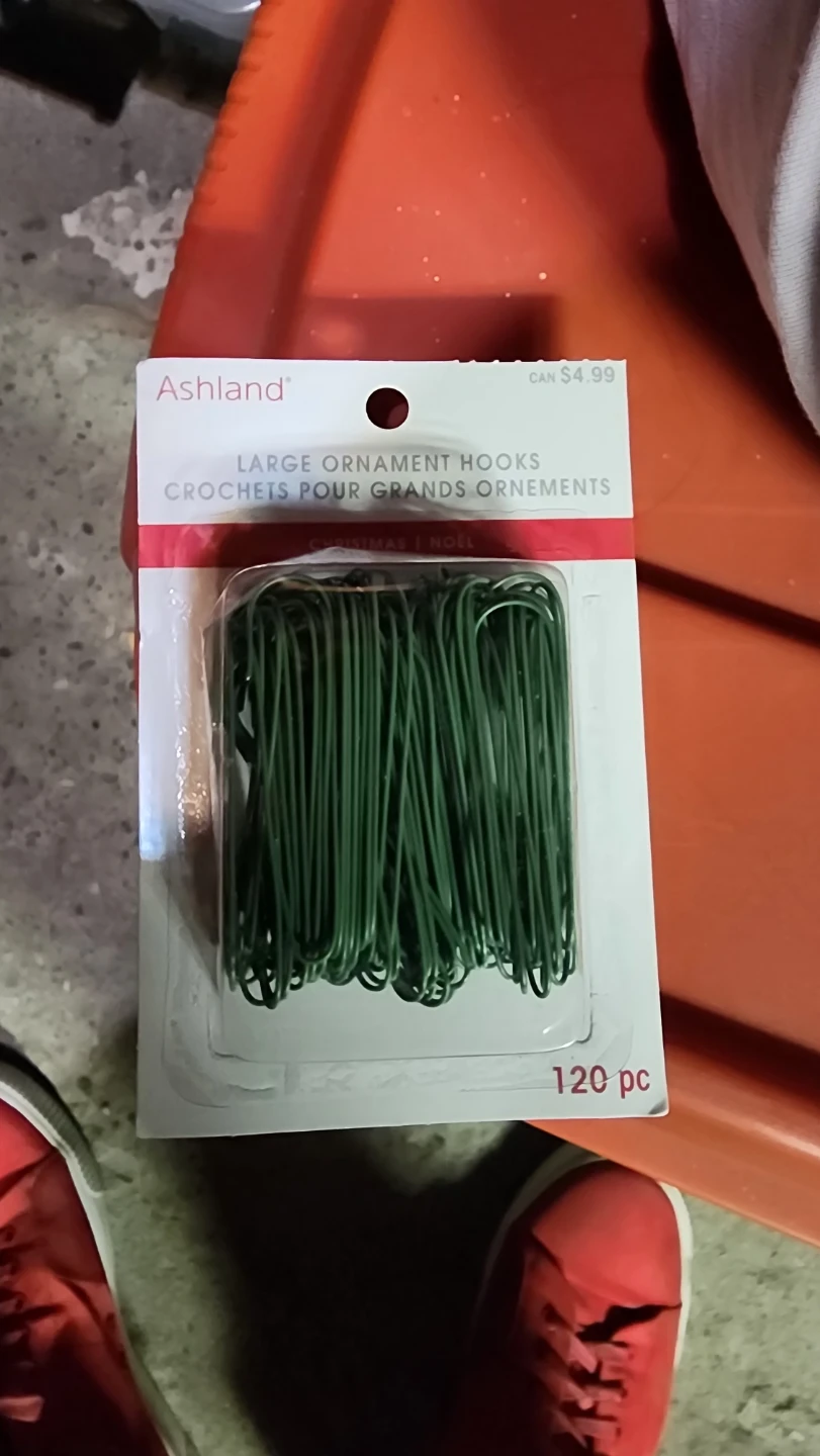 Ashland Large Ornament Hooks 120pc