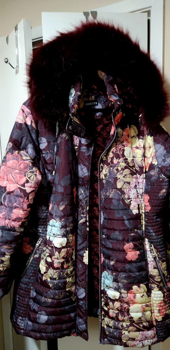 Identity Floral Winter Parka