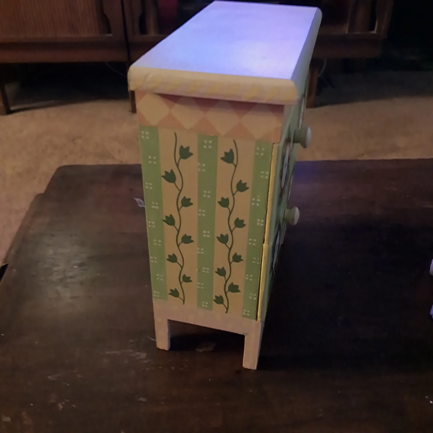 Bella Casa by Ganz Floral Mini Drawer Chest - photo 3