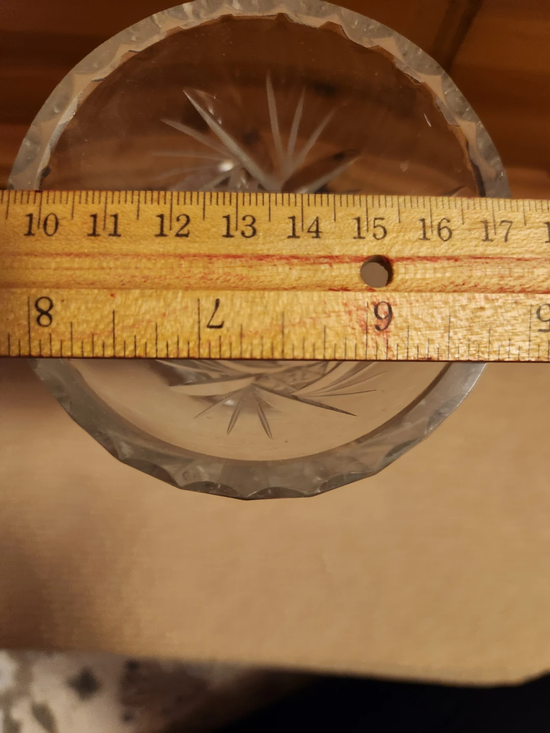 Clear Cut Crystal Glass Vase - photo 3
