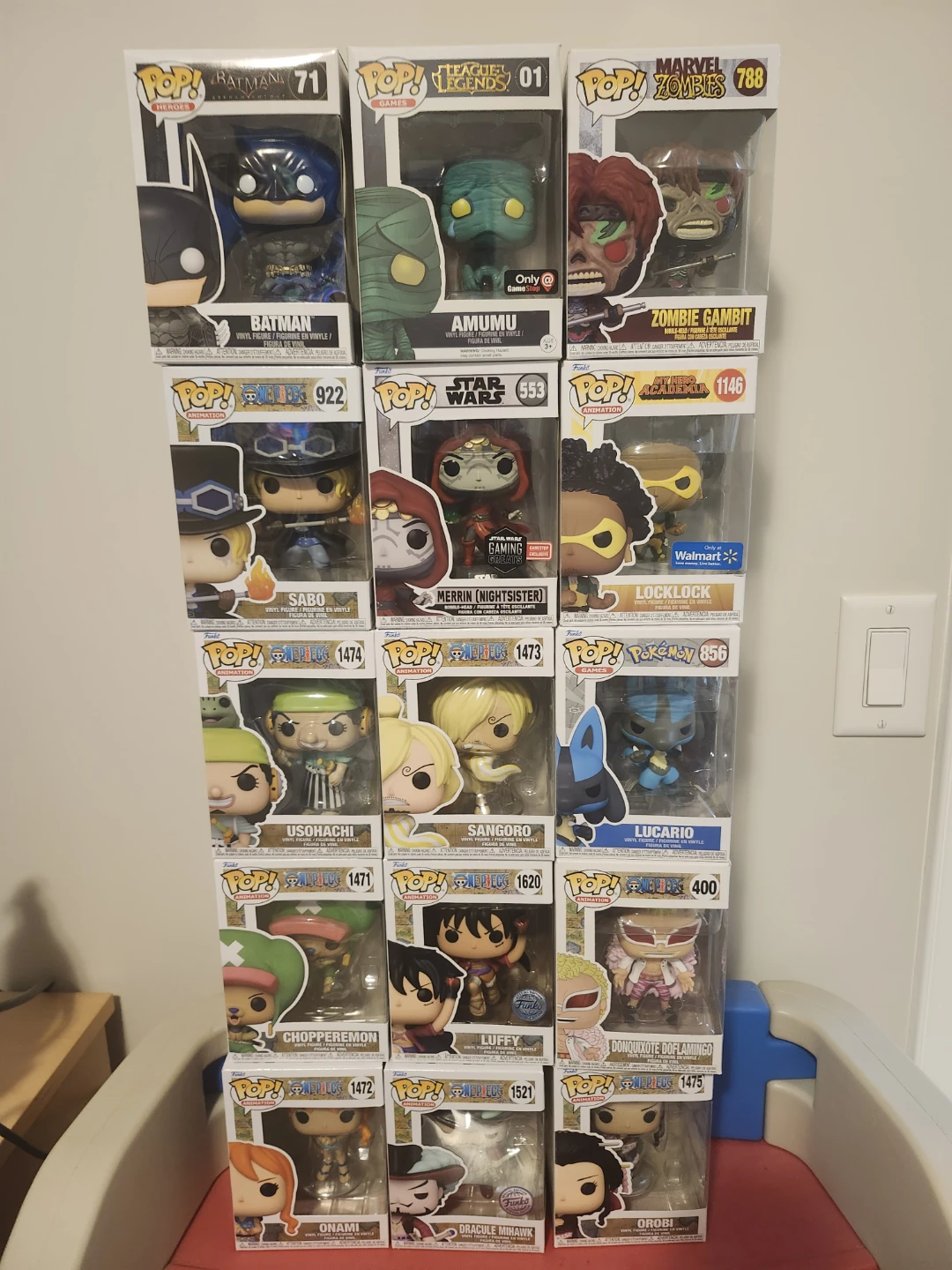 Collection of 15 Funko Pop Vinyl Figures