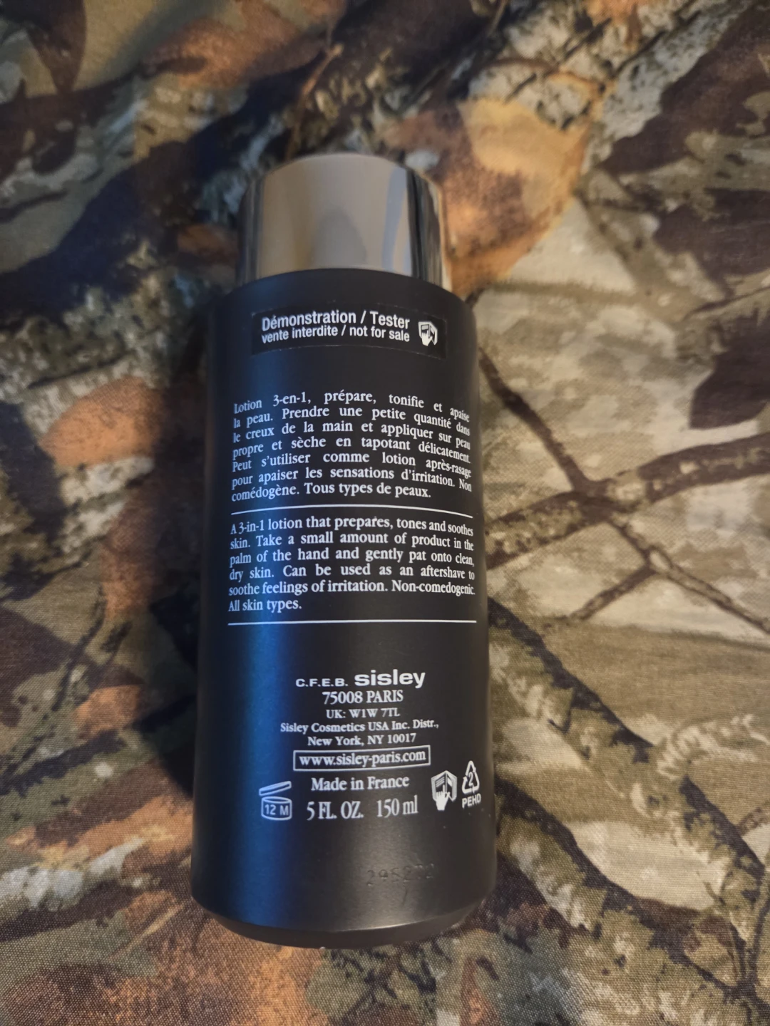 Sisley Paris For Men Revitalizing Toning Lotion, 5oz.🌟NEW🌟 - photo 4